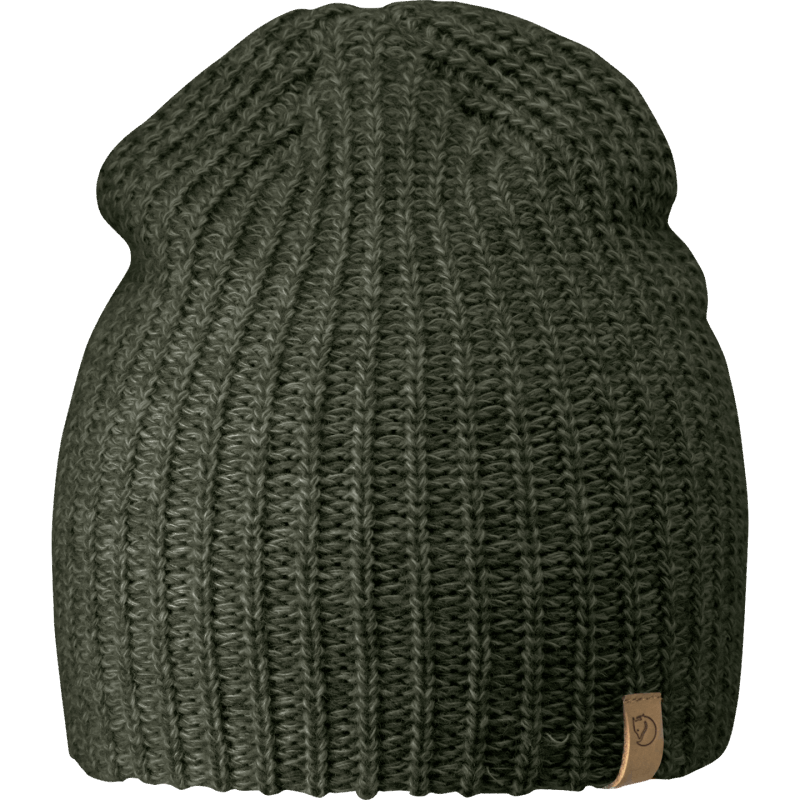 Övik Melange Beanie Dark Olive Fjällräven