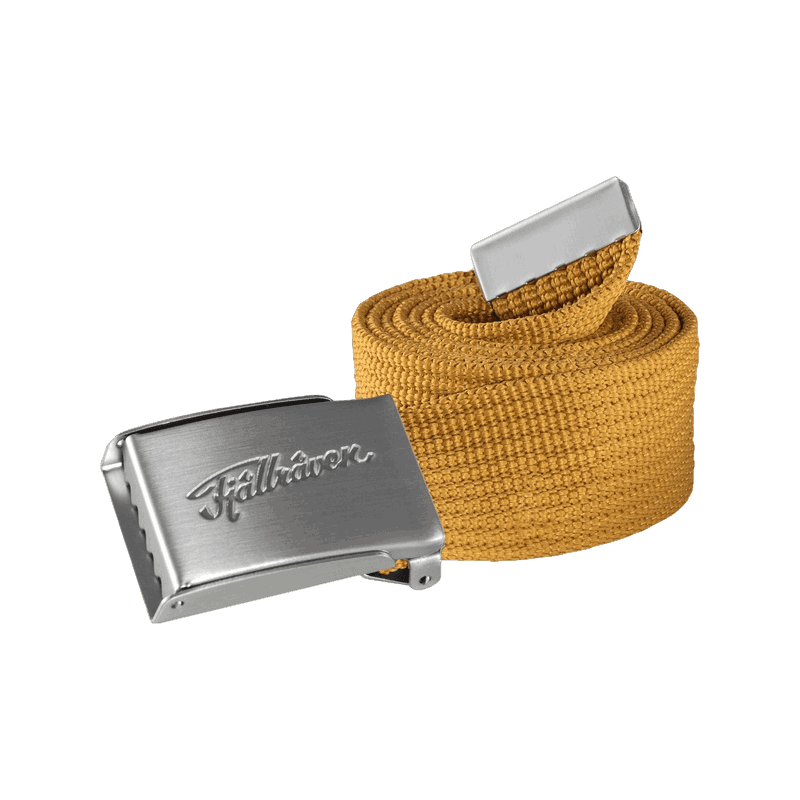 Golden Yellow Fjällräven Övik Webbing Belt - 3 Colours