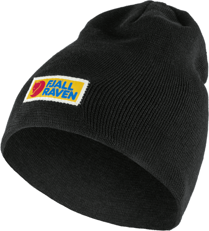 Fjällräven Black Vardag Beanie