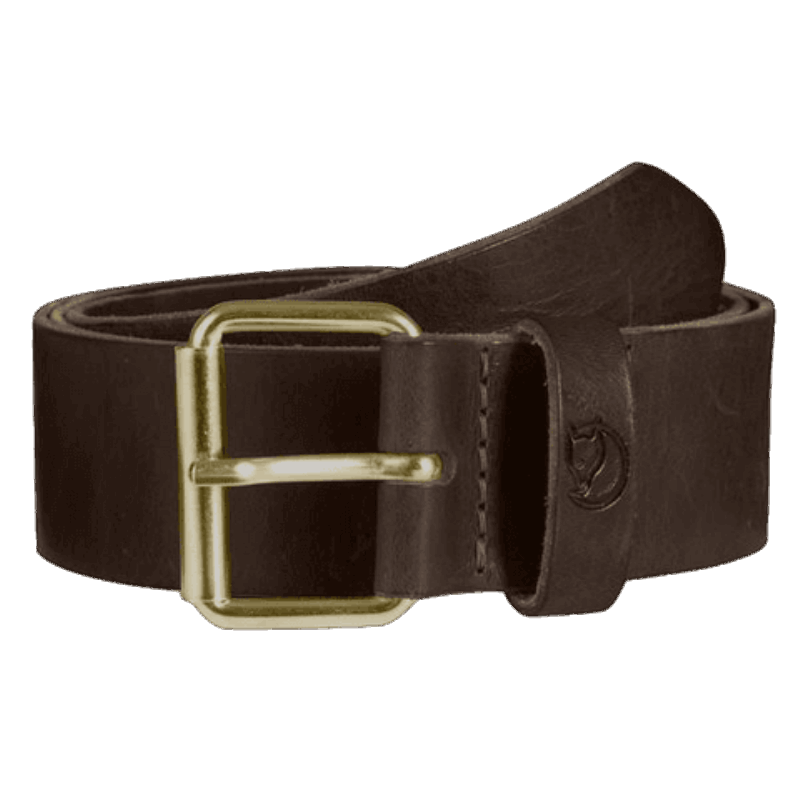 Leather Brown Fjällräven Singi Belt 4Cm