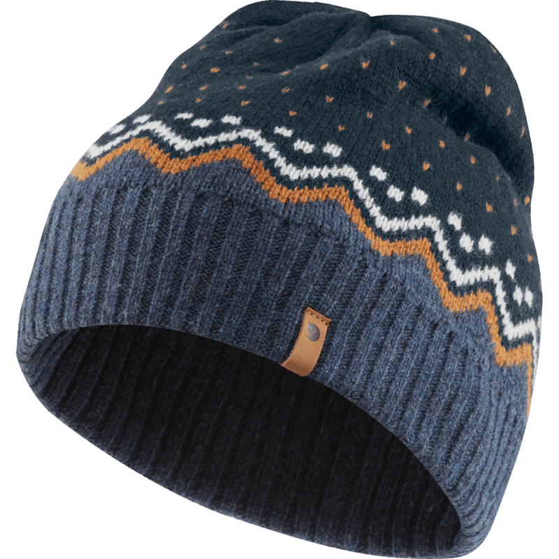 Dark Navy Fjällräven Övik Knit Hat - 3 Colours