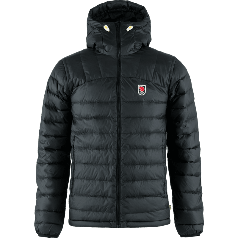 Black Fjällräven Expedition Pack Down Hoodie M