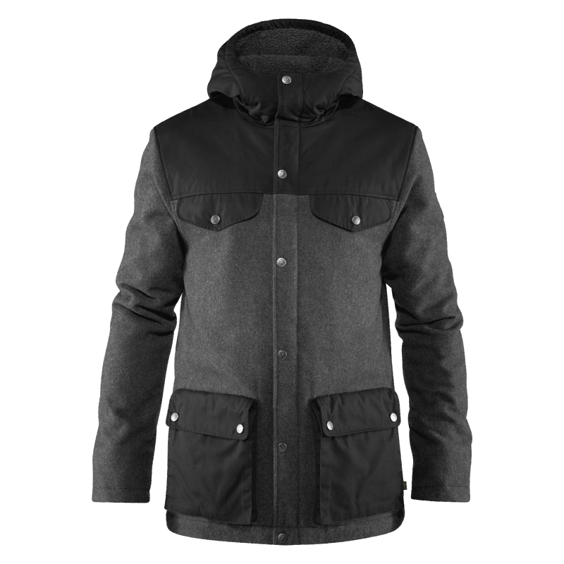 Greenland Re-Wool Jacket M Grey Fjällräven