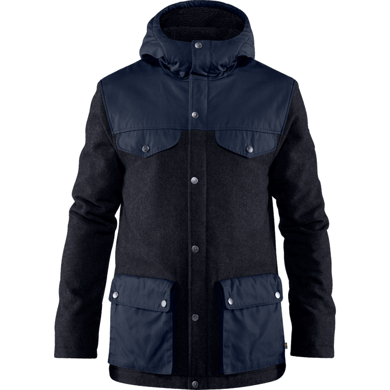 Night Sky Fjällräven Brand Greenland Re-Wool Jacket M