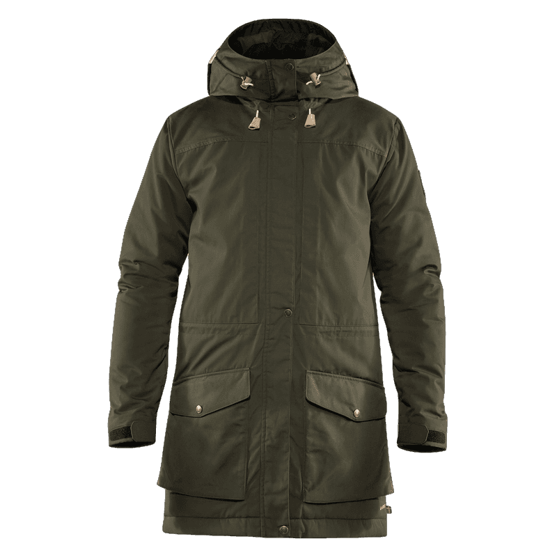 Fjällräven Singi Wool Padded Parka M Deep Forest