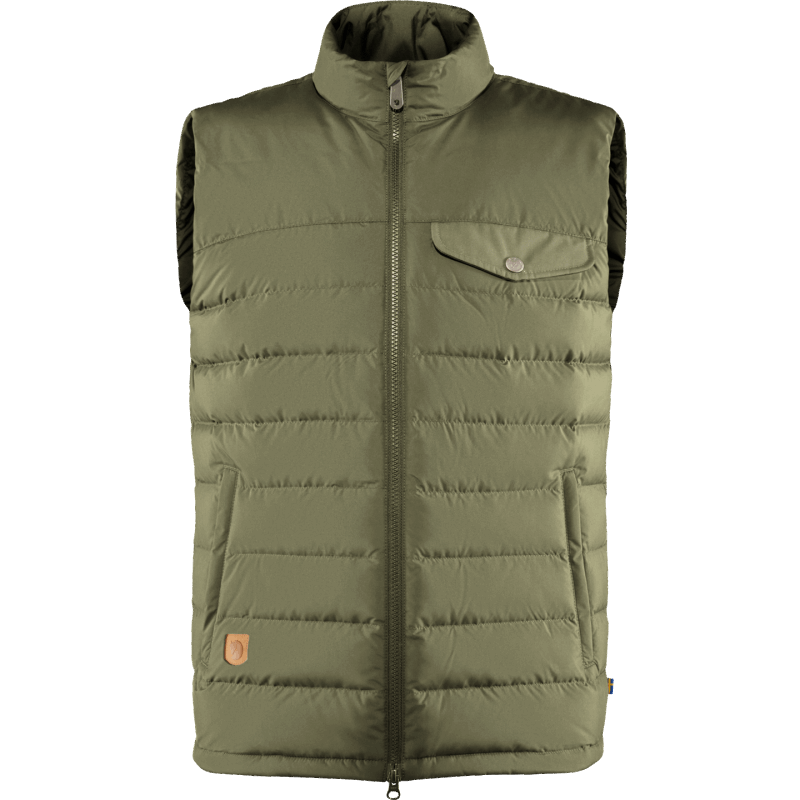 Greenland Down Liner Vest M Green Fjällräven