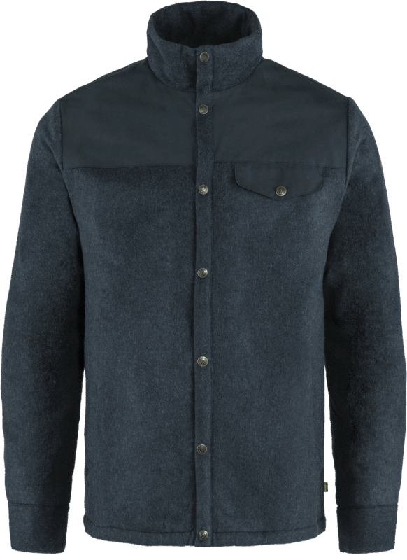 Canada Wool Padded Jacket M Fjällräven Navy