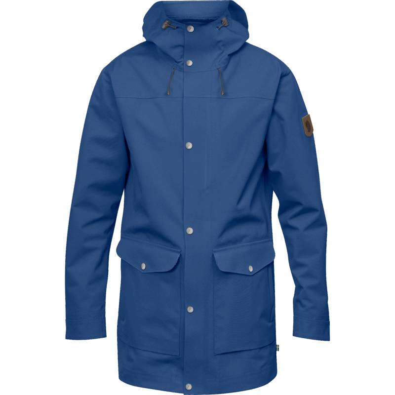 Deep Blue Fjällräven Greenland Eco-Shell Jacket M