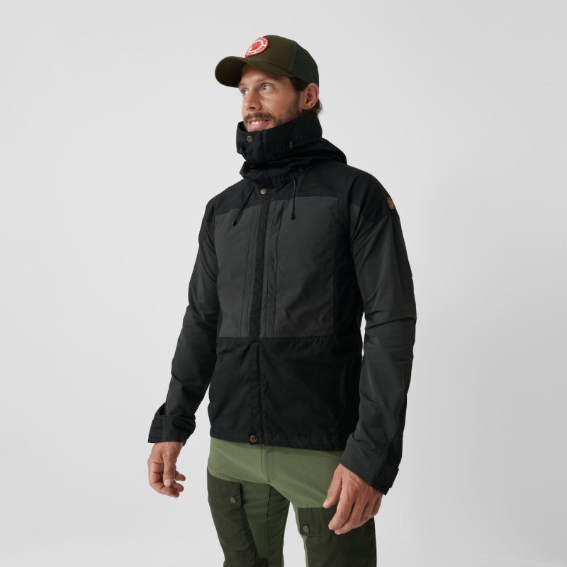 Fashion Fjällräven Keb Jacket M UN Blue/Stone Grey