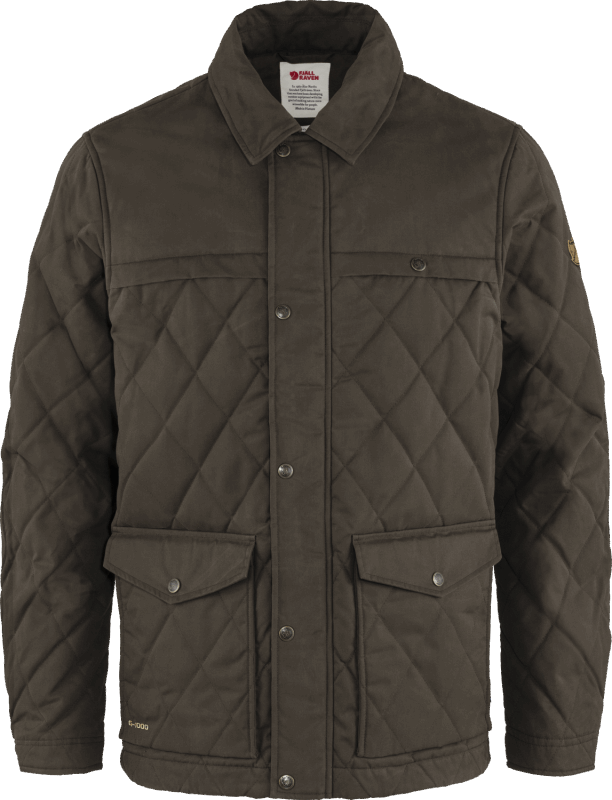 Fjällräven Dark Olive Övik Wool Padded Jacket M