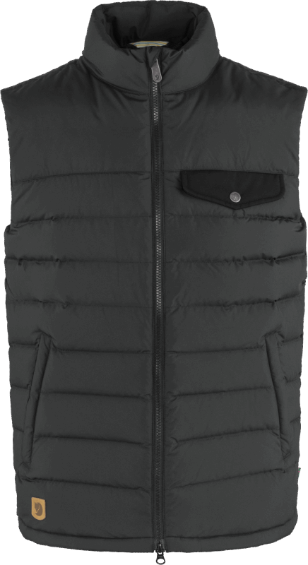 Greenland Down Liner Vest M - Black Fjällräven Black