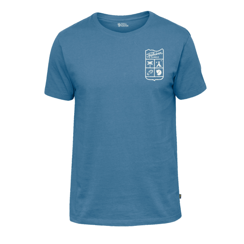 Azure Blue Fjällräven Classic T-Shirt M