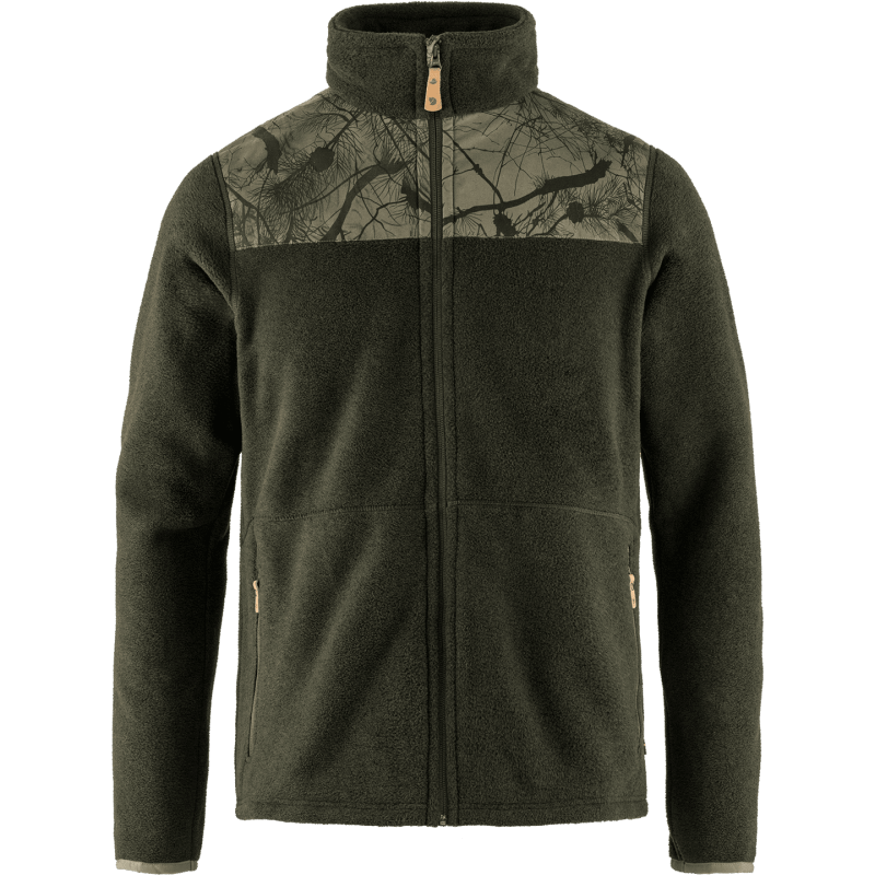 Lappland Fleece M Laurel Green-Green Camo Fjällräven