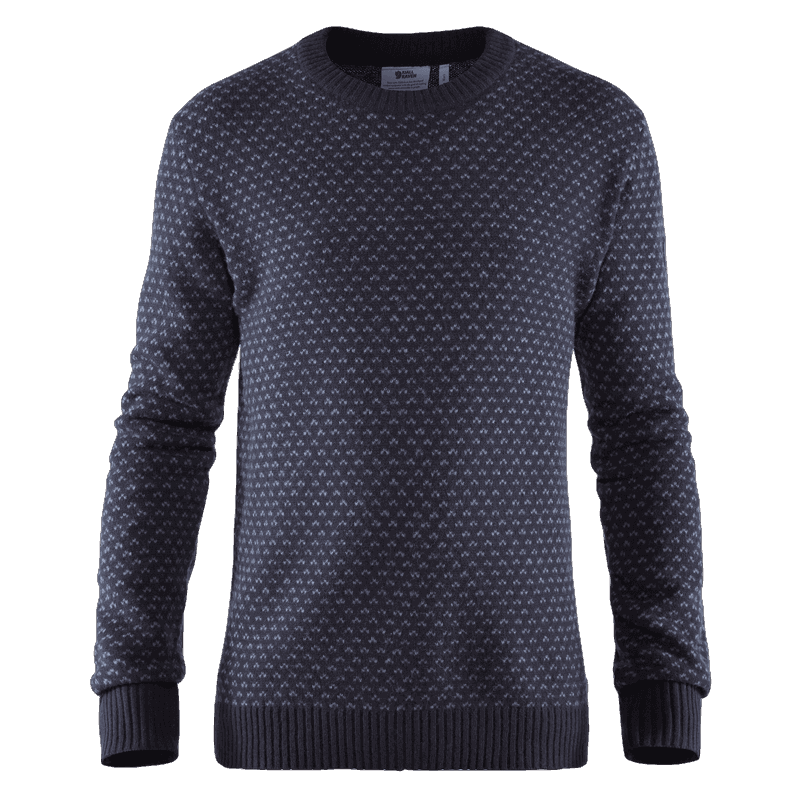 Dark Navy Övik Nordic Sweater M Fjällräven
