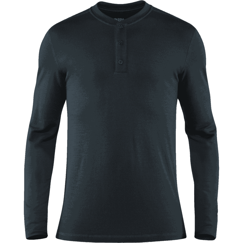 Fjällräven Dark Navy Singi Merino Henley M