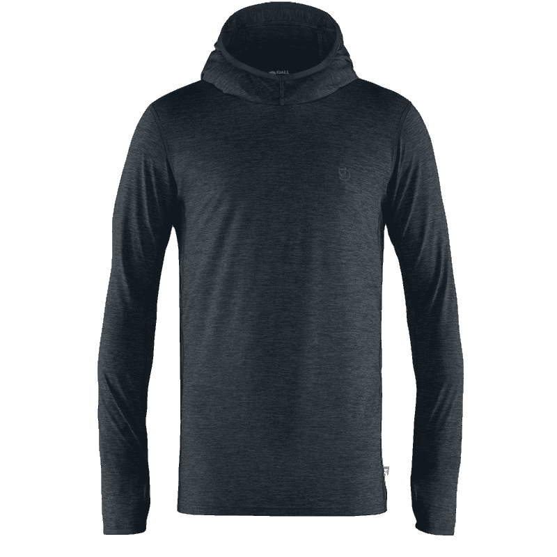 Dark Navy Fjällräven Abisko Sun-Hoodie M