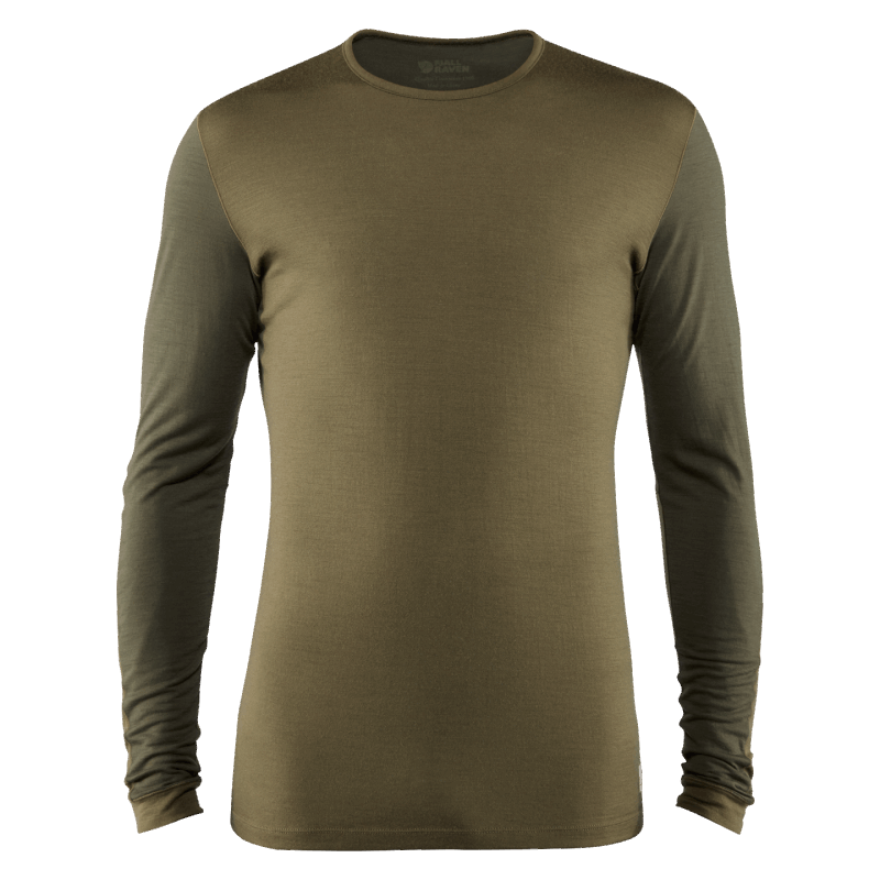 Keb Wool T-Shirt Ls M Fjällräven Light Grey-Grey
