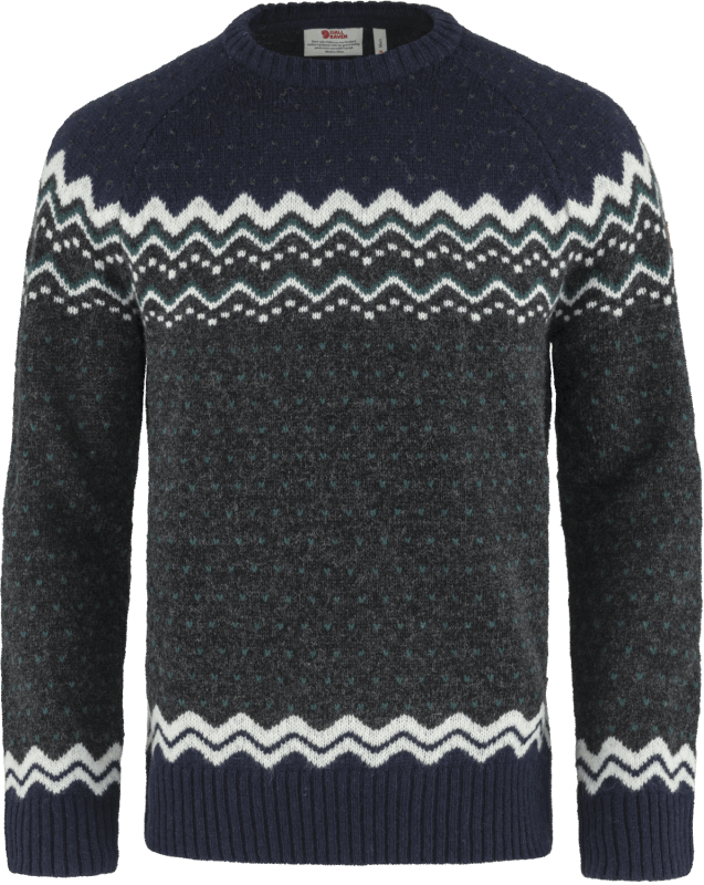 Fjällräven Arctic Green Övik Knit Sweater M - 2 Colours