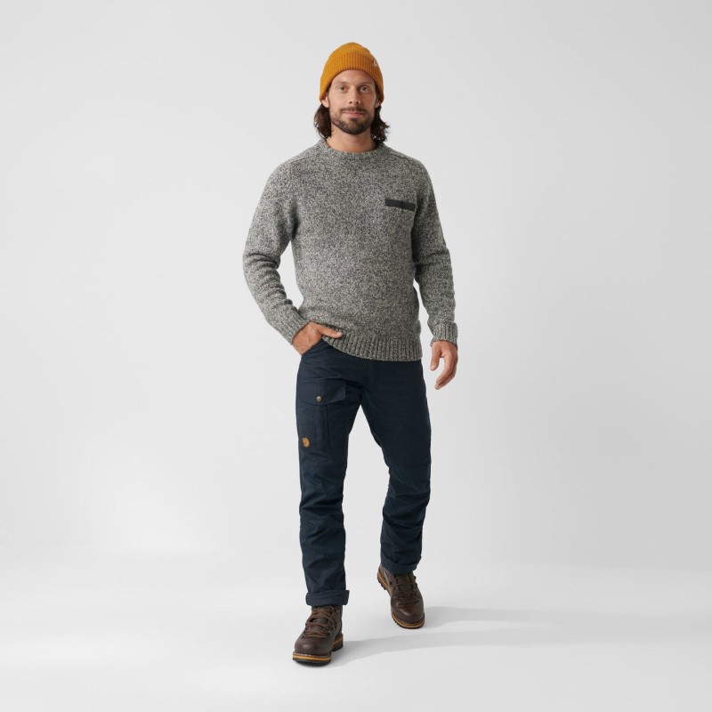 Dark Olive Fjällräven Nils Trousers M Long