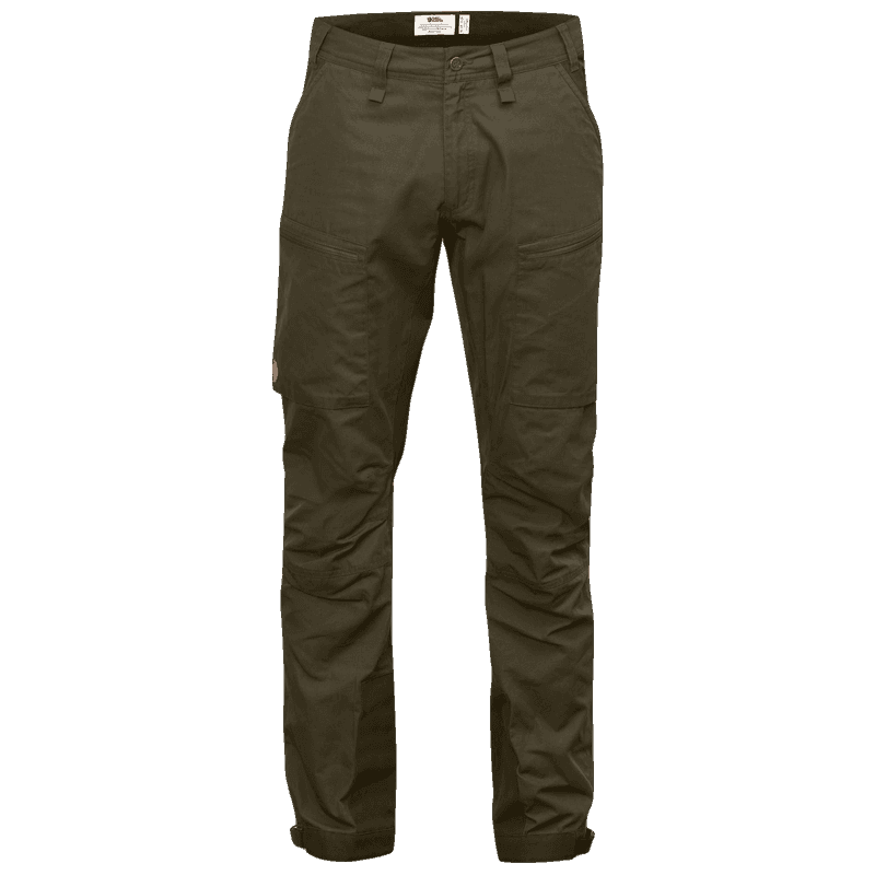 Fjällräven Abisko Lite Trekking Trousers M Regular Dark Olive-Dark Olive
