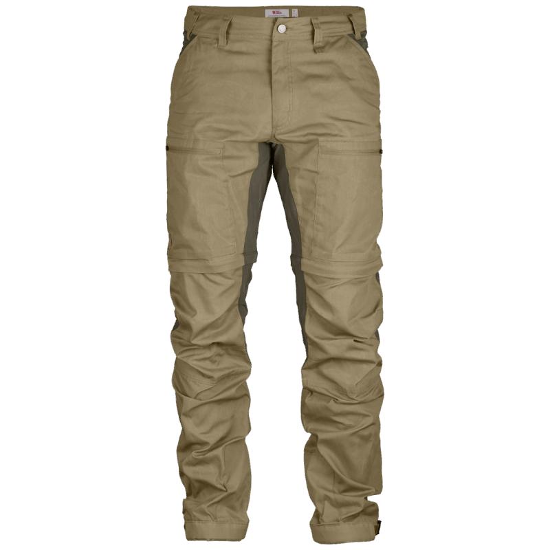 Abisko Lite Trekking Zip-Off Trousers M Regular Sand/Tarmac Fjällräven