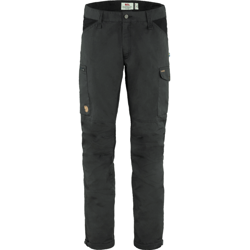 Kaipak Trousers M - Dark Grey-Black Fjällräven Black