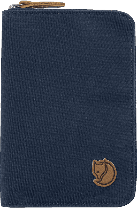 Navy Passport Wallet Fjällräven Brand