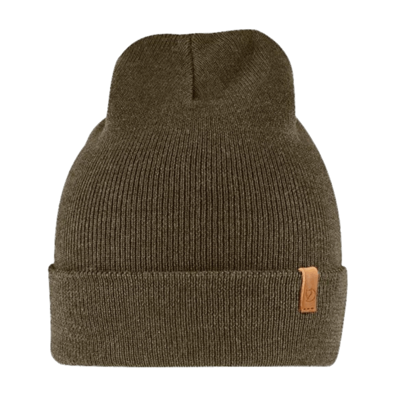 Fashion Dark Olive Fjällräven Classic Knit Hat