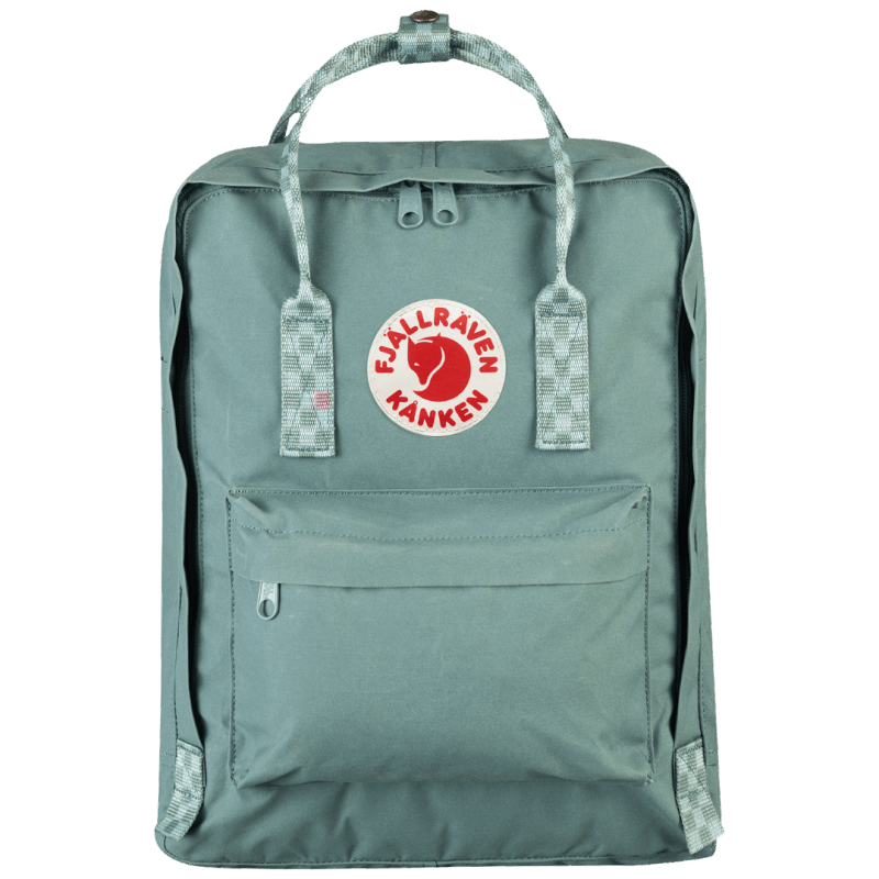 Kånken Fjällräven Frost Green/Chess Pattern