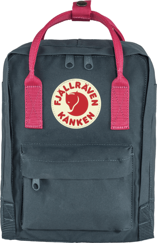 Royal Blue-Flamingo Pink Fjällräven Kånken Mini