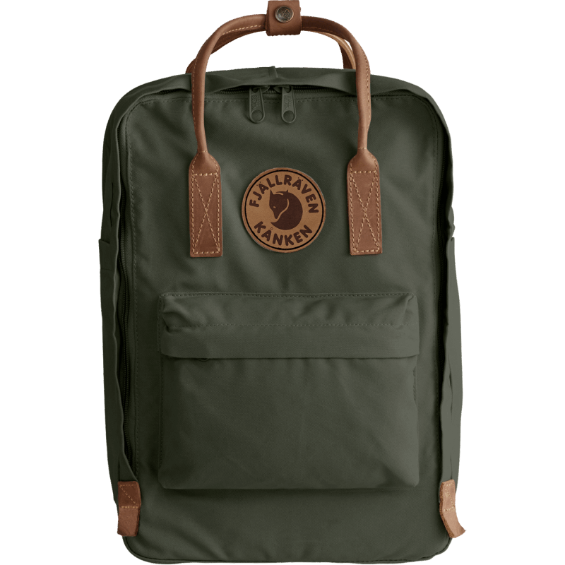 Fjällräven Dark Olive Kånken No.2 Laptop 15