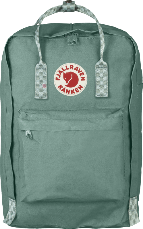 Kånken Laptop 17- 6 Colours Fjällräven Frost Green/Chess Pattern