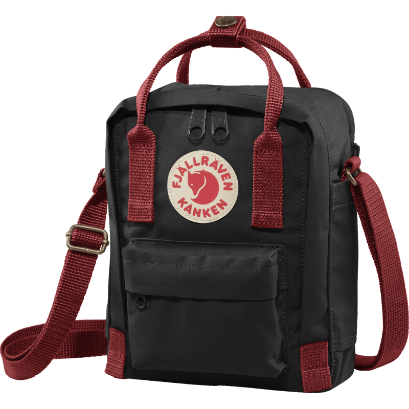 Fjällräven Black/Ox Red Kånken Sling - Various Colours