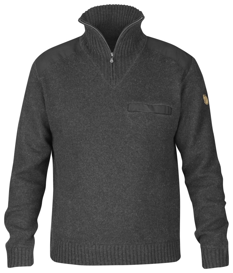 Dark Grey Koster Sweater M Fjällräven