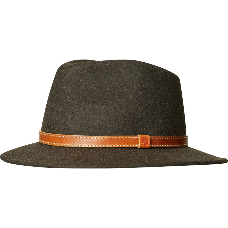 Fjällräven Brand Srmland Felt Hat Dark Olive