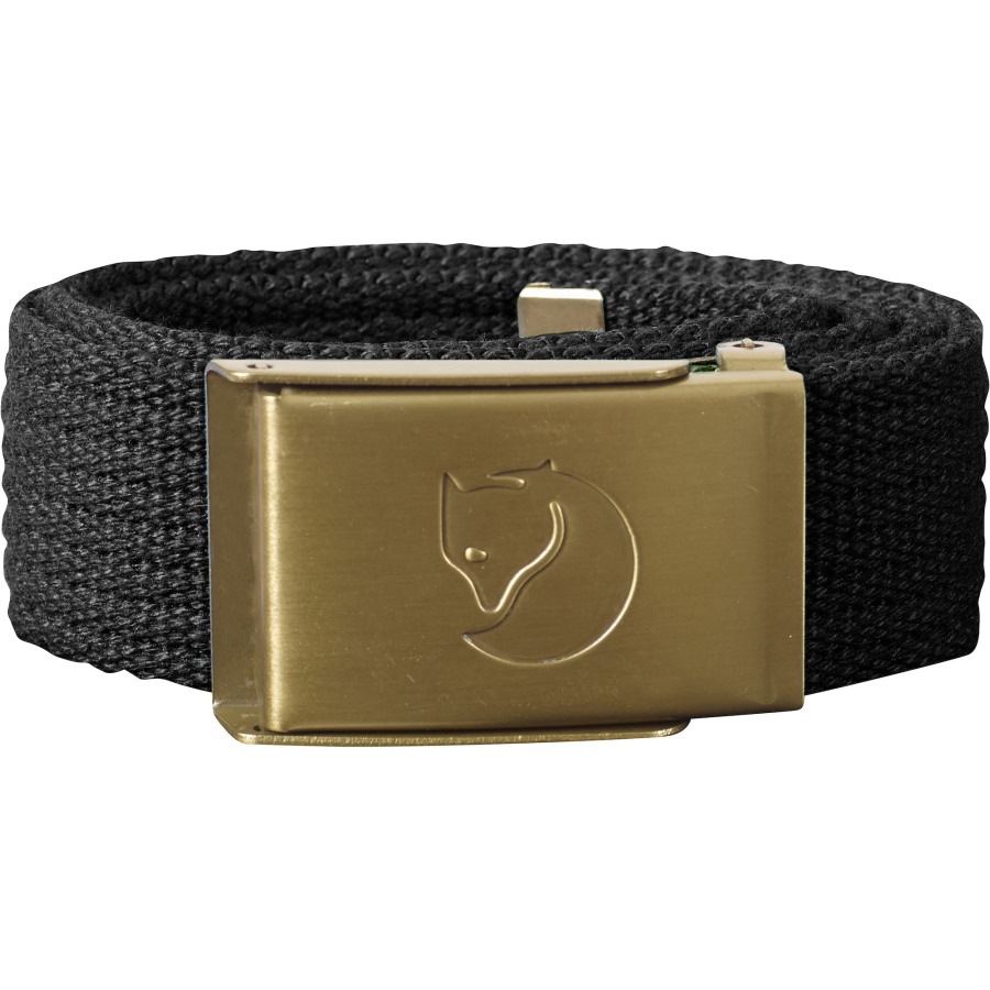 Kids Canvas Brass Belt Fjällräven Dark Grey