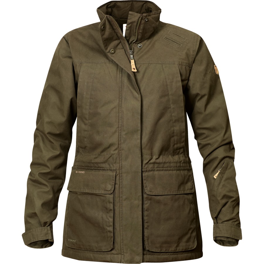 Fjällräven Brenner Pro Padded Jacket W Dark Olive
