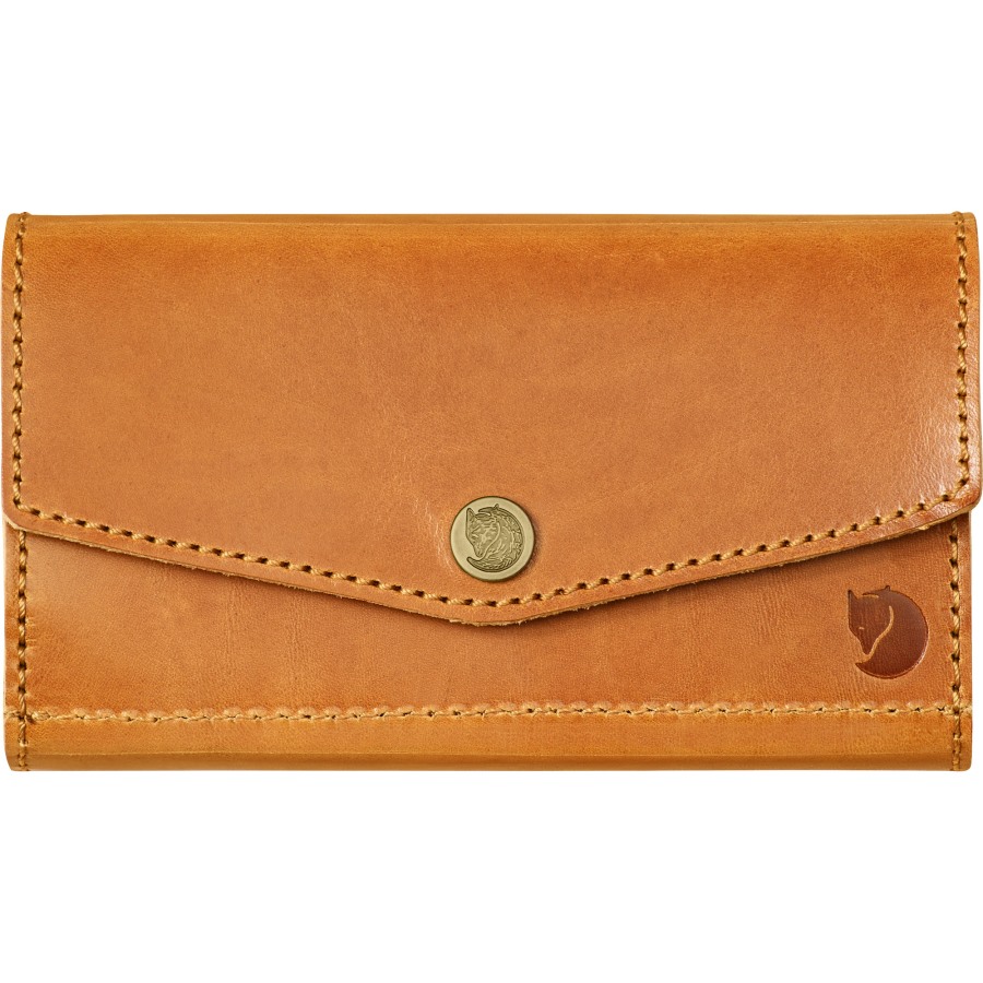 Fjällräven Bullet Case Leather Cognac