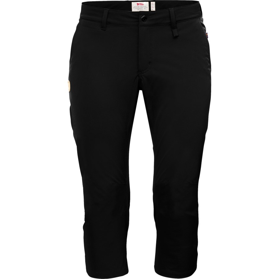 Black Fjällräven Abisko Capri Trousers W