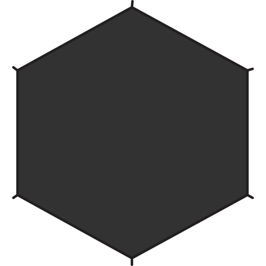 Fjällräven Dome 2 Footprint Black