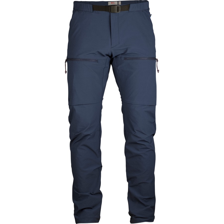 Fjällräven Navy High Coast Hike Trousers M Long