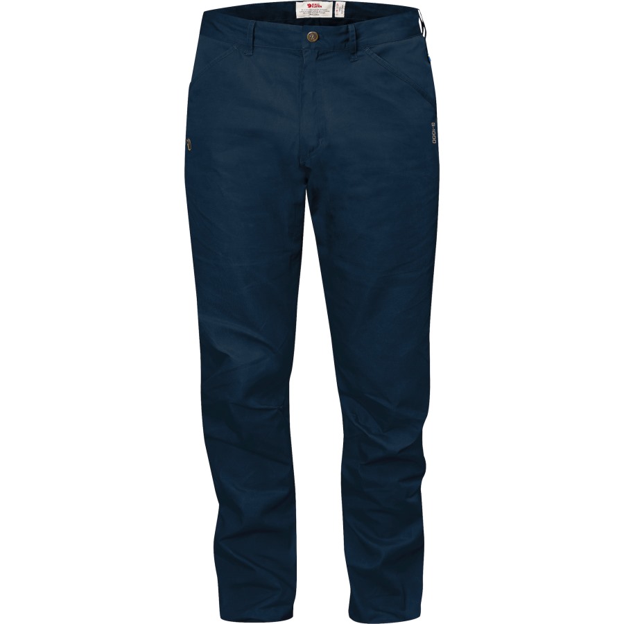 Navy Fjällräven High Coast Trousers M Long