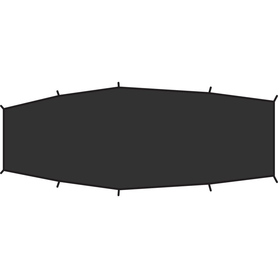 Fjällräven Black Shape 2 Footprint