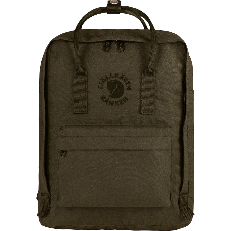 Re-Kånken Dark Olive Fjällräven Brand