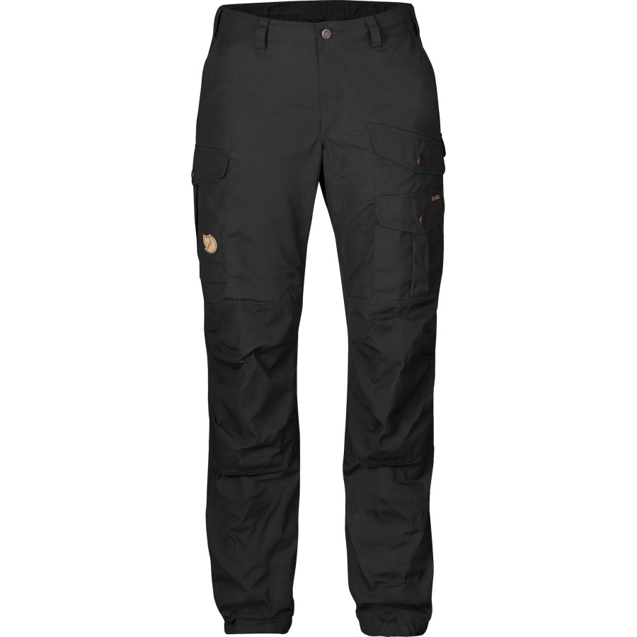 Fjällräven Black-Black Vidda Pro Trousers W Reg