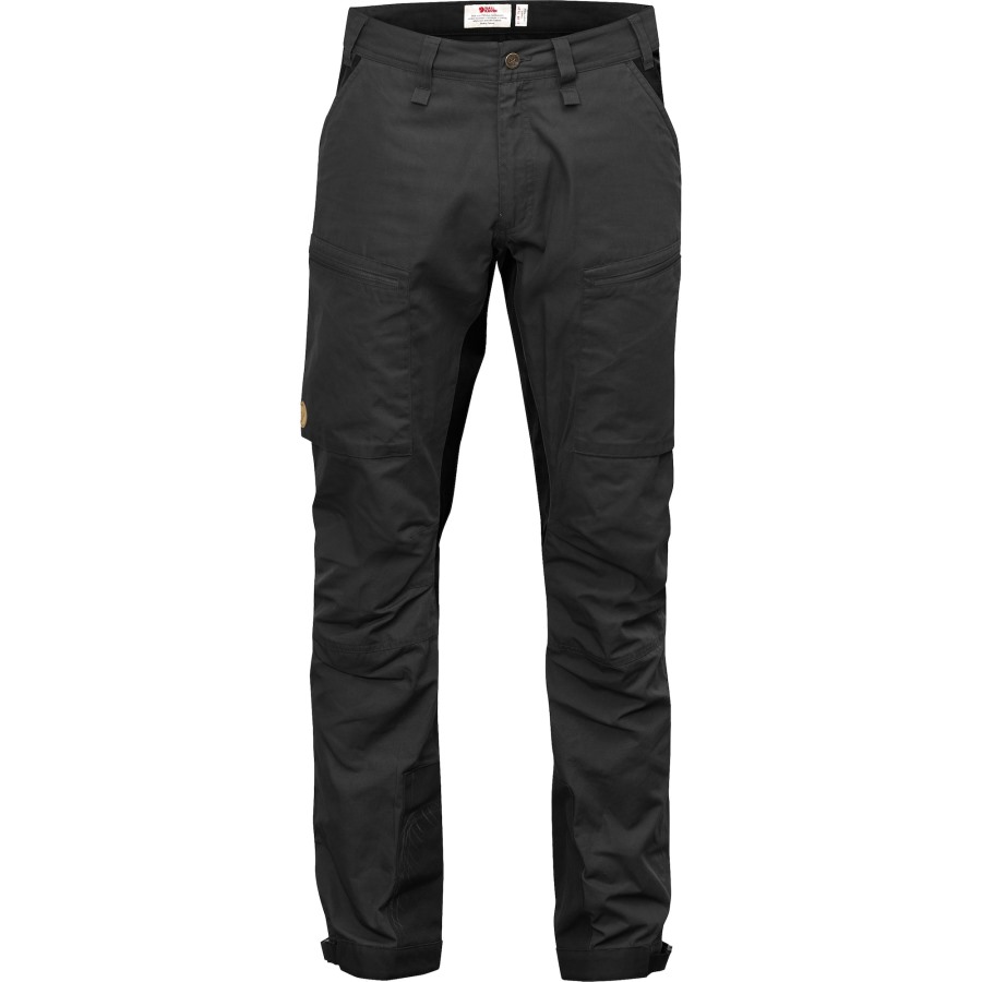 Dark Grey Abisko Lite Trekking Trousers M Long Fjällräven Brand