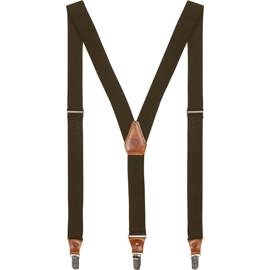 Fjällräven Singi Clip Suspenders Dark Olive