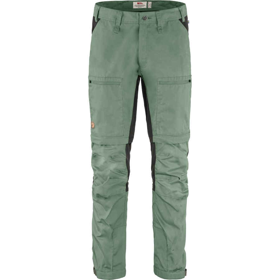 Fjällräven Abisko Lite Trekking Zip-Off M Reg Patina Green-Dark Grey