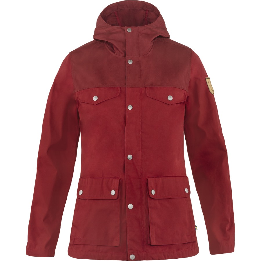 Fjällräven Pomegranate Red-Bordeaux Red Greenland Jacket W