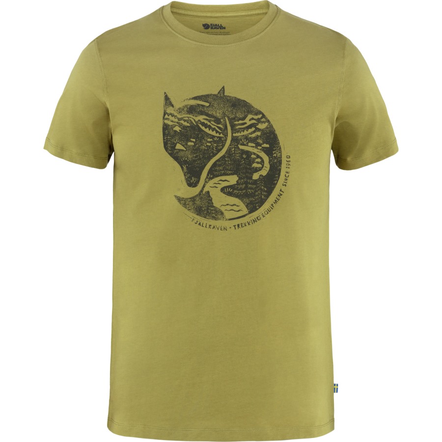 Moss Green Arctic Fox T-Shirt M Fjällräven